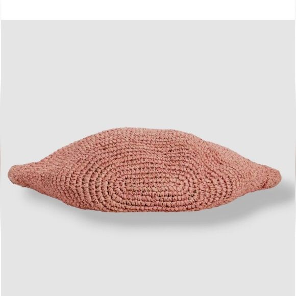 BTB Los Angeles Women's Sera Straw Tote - Color Rose - NWT - Picture 4 of 7